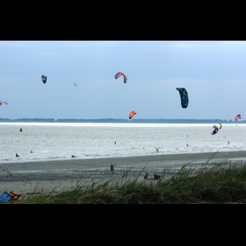 kitesurfen op Westerschelde