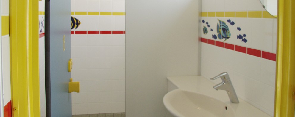 Bathroom for disabled people
